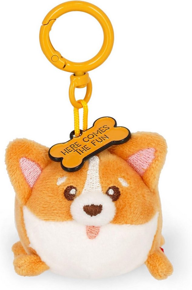 Legami Schlüsselanhänger Legami - Schlüsselanhänger Corgi, Gravur & Karabinerhaken aus Zink von Legami