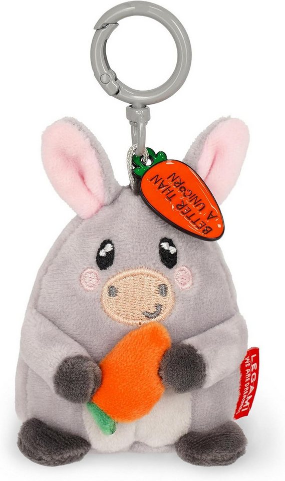 Legami Schlüsselanhänger Legami - Schlüsselanhänger Esel, Gravur & Karabinerhaken Zink von Legami