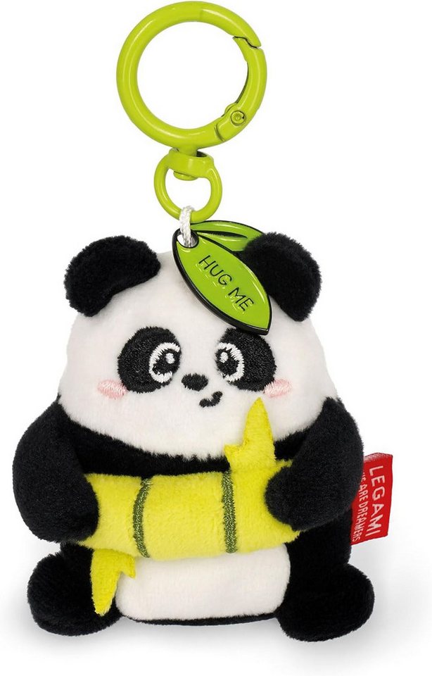 Legami Schlüsselanhänger Legami - Schlüsselanhänger Panda, Gravur & Karabinerhaken Zink von Legami