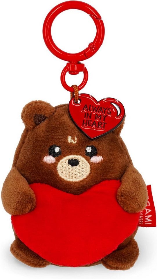 Legami Schlüsselanhänger Legami - Schlüsselanhänger! Teddy Bear, Gravur & Karabiner aus Zink von Legami