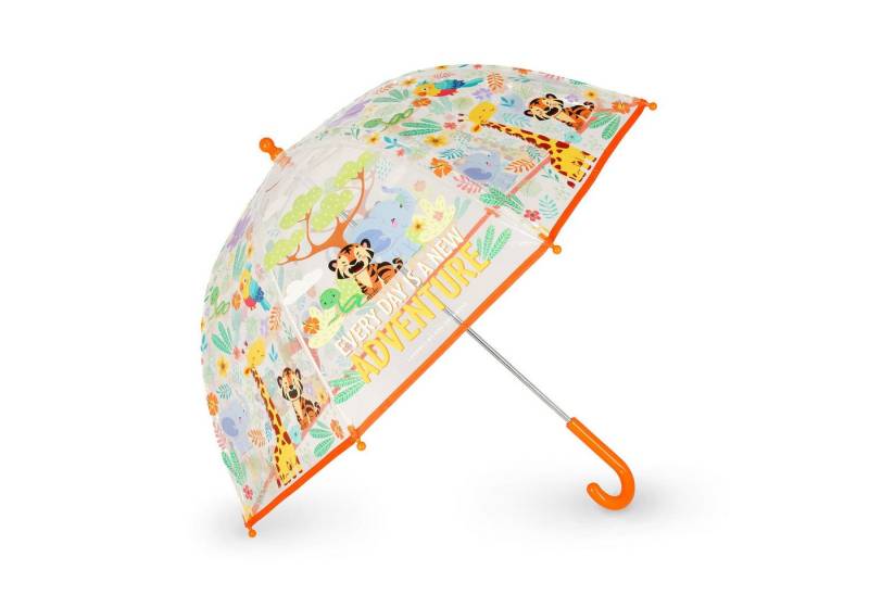 Legami Stockregenschirm LEGAMI Kinder Regenschirm Dancin In The Rain JUNGLE Dschungel von Legami