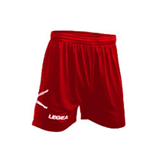 LEGEA Herren Taipei Hose Kurze Schlauch, rot, XS von Legea