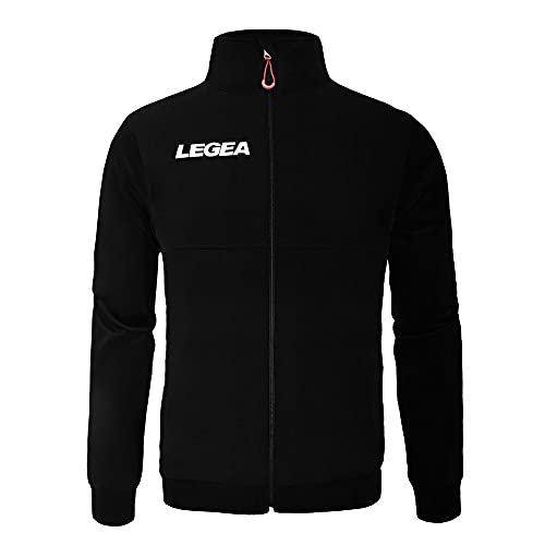 LEGEA Unisex Jacke Cuba, Schwarz, S von Legea