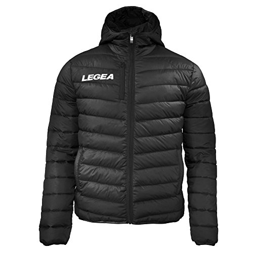 LEGEA Unisex Montreal Jacke, Schwarz, M von Legea