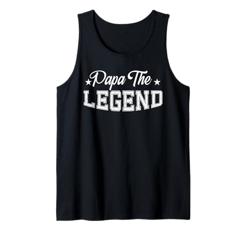 Herren Papa die Legende Tank Top Herren Papa die Legende Tank Top von Legend Tee