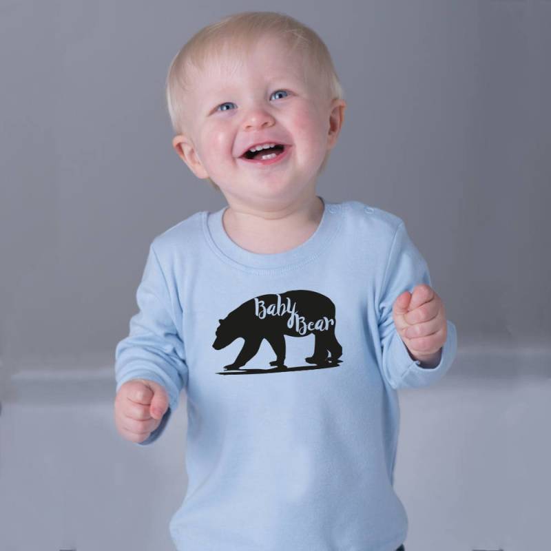 Baby Bär Shirt Baumwoll Langarmshirt, Gender Neutral von LegendAttire