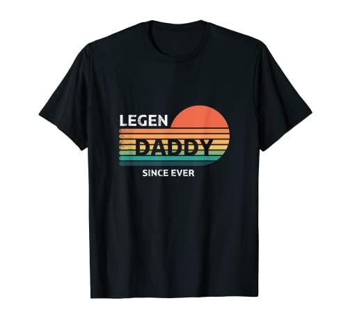 Herren Legendaddy - best Dad legendärer Papa Vatertag Retro Stil T-Shirt von Legendaddy Designs für Väter und Papas by Stylin