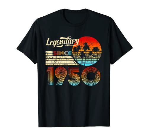 Männer 70. Geburtstag Legendary Since 1950 T-Shirt Männer 70. Geburtstag Legendary Since 1950 T-Shirt von Legendär Seit 1950 Vintage 70 Jährigen Mann & Frau