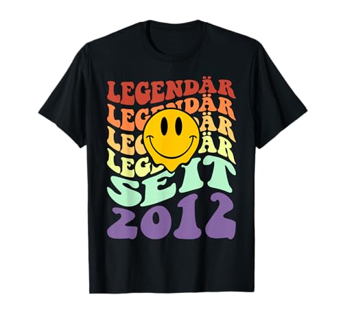 Legendär Seit 2012 10 geburtstag mann frau Mädchen und Jungs T-Shirt Legendär Seit 2012 10 geburtstag mann frau Mädchen und Jungs T-Shirt von Legendär Seit 2012 geburtstag 10 Retro