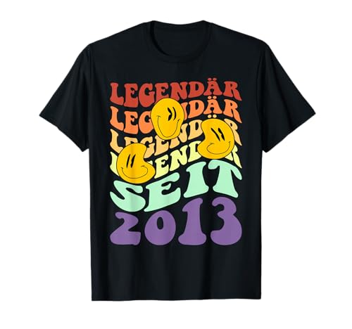 Legendär Seit 2013 9 geburtstag mann frau Mädchen und Jungs T-Shirt Legendär Seit 2013 9 geburtstag mann frau Mädchen und Jungs T-Shirt von Legendär Seit 2013 geburtstag 9 Retro