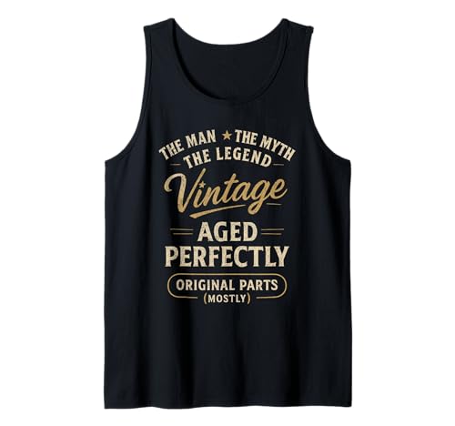 Herren Lustiges Vintage Geburtstagsgeschenk Männer Opa Papa Tank Top Herren Lustiges Vintage Geburtstagsgeschenk Männer Opa Papa Tank Top von Legendäre Vintage Geburtstag Geschenkideen
