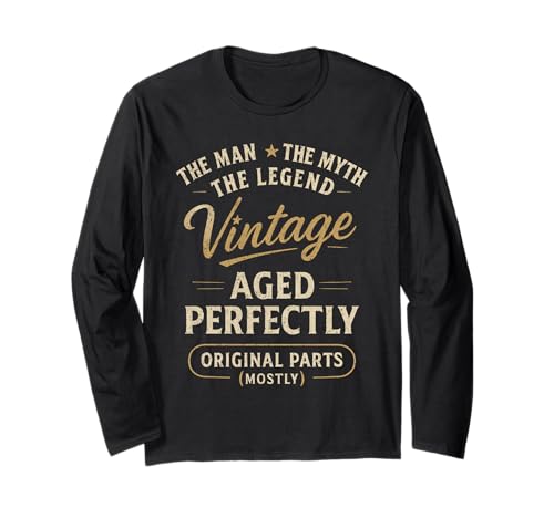 Lustiges Vintage Geburtstagsgeschenk Männer Opa Papa Langarmshirt Lustiges Vintage Geburtstagsgeschenk Männer Opa Papa Langarmshirt von Legendäre Vintage Geburtstag Geschenkideen