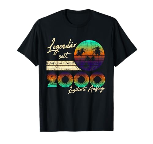 20. Geburtstag Geschenk Männer 20 Legendär Geboren 2000 T-Shirt 20. Geburtstag Geschenk Männer 20 Legendär Geboren 2000 T-Shirt von Legendary Since Vintage 20 Jährigen Mann & Frau