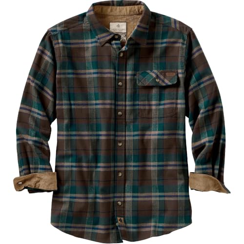 Legendary Whitetails Herren Buck Camp Shirt Hemd mit Button-Down-Kragen, Smoky Mountain Plaid, L von Legendary Whitetails