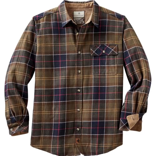 Legendary Whitetails Herren Buck Camp Flannel Shirt Hemd mit Button-Down-Kragen, Huntsman Plaid, XL Legendary Whitetails Herren Buck Camp Flannel Shirt Hemd mit Button-Down-Kragen, Huntsman Plaid, XL von Legendary Whitetails
