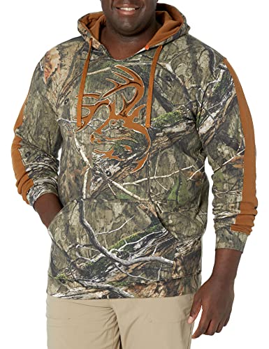 Legendary Whitetails Herren Camo Outfitter Hoodie Kapuzen-Sweatshirt, Mossy Oak Country DNA, Large von Legendary Whitetails