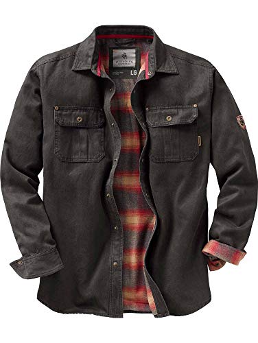 Legendary Whitetails Herren Journeyman Rugged Shirt Jacke, Tarmac, Large von Legendary Whitetails