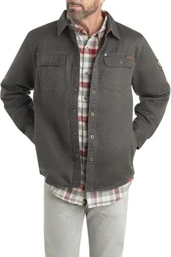 Legendary Whitetails Herren Journeyman Rugged Shirt Jacke, Tarmac, Large von Legendary Whitetails