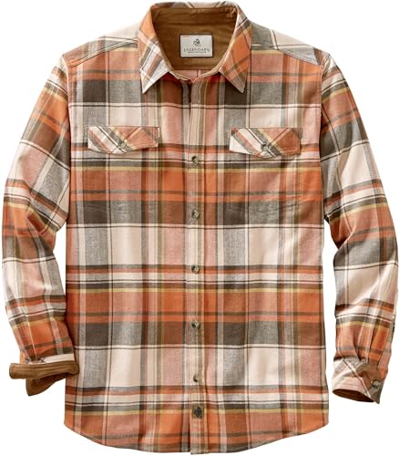 Legendary Whitetails Herren Legendäres Flanellhemd Hemd mit Button-Down-Kragen, Dark Horizon Plaid, 3XL von Legendary Whitetails
