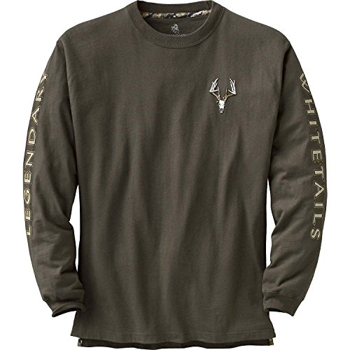 Legendary Whitetails Herren Untypisches Langarm T-Shirt, Sumpf, XX-Large von Legendary Whitetails