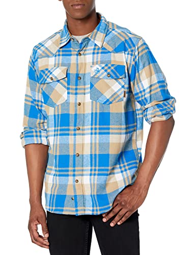 Legendary Whitetails Herren Shotgun Western Flanellhemd Button-Down-Shirt, Liberty Range Plaid, 5X-Large Big von Legendary Whitetails