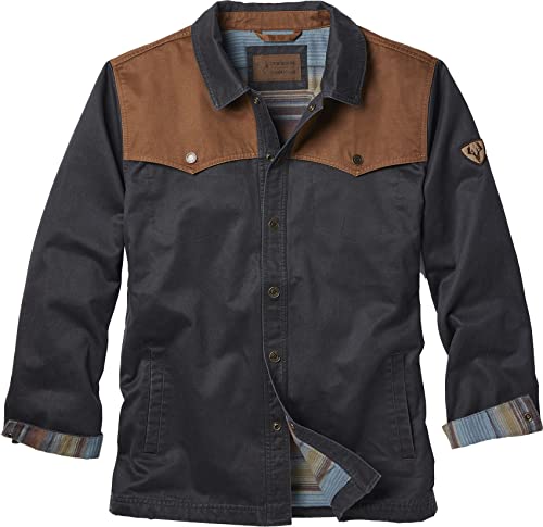 Legendary Whitetails Herren Stockyards Lonestar Gewachstem Segeltuch Hemdjacke, Marineblau, L von Legendary Whitetails