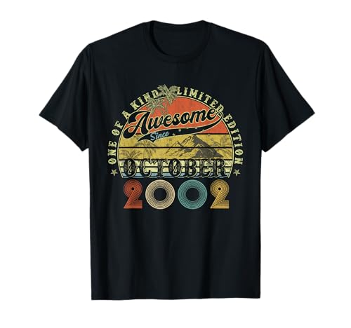 23 Jahre alte Geburtstagsgeschenke für Männer Oktober 2002 23. Geburtstag T-Shirt 23 Jahre alte Geburtstagsgeschenke für Männer Oktober 2002 23. Geburtstag T-Shirt von Legendary birthday October Tee Gifts For Man