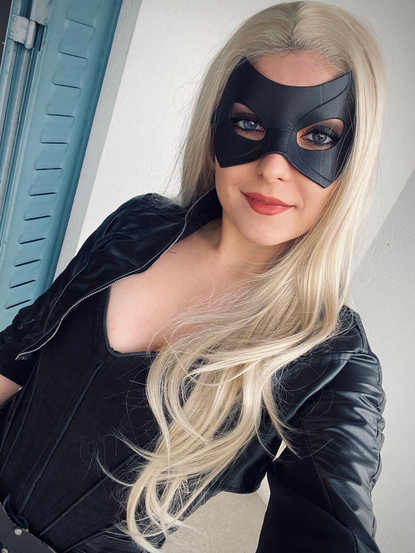 "Black Canary" Ledermaske "Black Canary" Ledermaske von LegendesCeltes