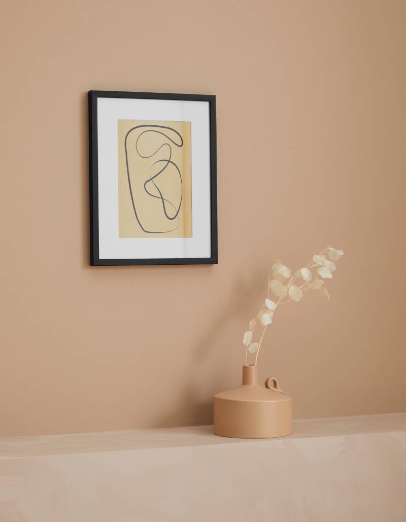 LeGer Home by Lena Gercke Bild "Abstract" Abstrakt 1 Stk. tlg. Poster, beige, gerahmt, minimalistisch von Leger Home By Lena Gercke
