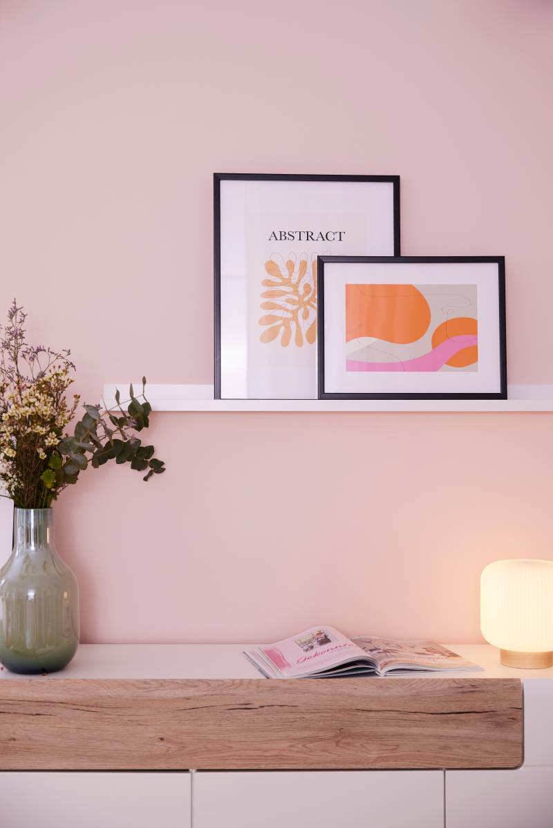 LeGer Home by Lena Gercke Bild "Denise" Abstrakt  Figuren  Gemälde  Kunst 1 Stk. tlg. HD Premium Poster-Druck inkl. Holzrahmen von Leger Home By Lena Gercke