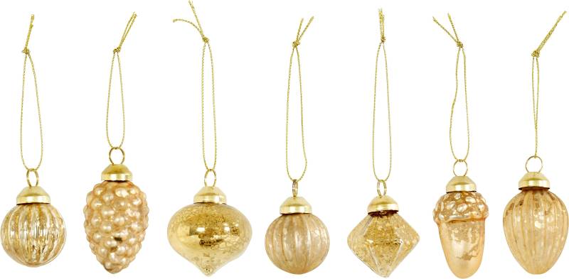 LeGer Home by Lena Gercke Christbaumschmuck "Weihnachtsdeko, Christbaumschmuck" aus Glas von Leger Home By Lena Gercke