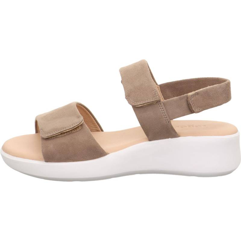 Absatzsandale Leder \ EASY GIOTTO (BEIGE) - Gr. - 38 von Legero