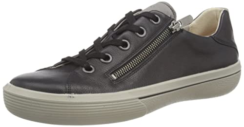 Legero Damen FRESH leicht gefütterte leicht gefütterte Sneaker, SCHWARZ (SCHWARZ) 0120, 38 EU von Legero