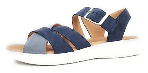 Legero Damen Fantastic Sandale, INDACOX (BLAU) 8600, 40 EU von Legero