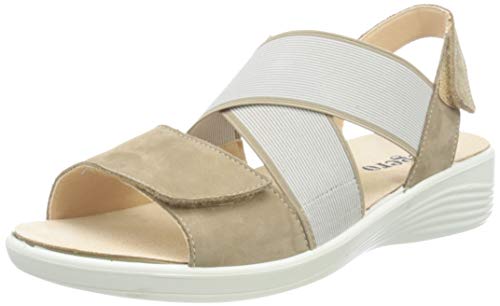 Legero Damen Fly Sandale, CERBIATTO (BEIGE) 4500, 39 EU von Legero