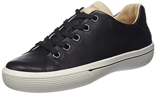 Legero Damen Fresh Sneaker, Schwarz Schwarz 0110, 40 EU von Legero