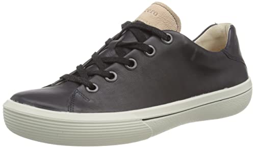 Legero Damen Fresh Sneaker, Schwarz Schwarz 0130, 41.5 EU von Legero