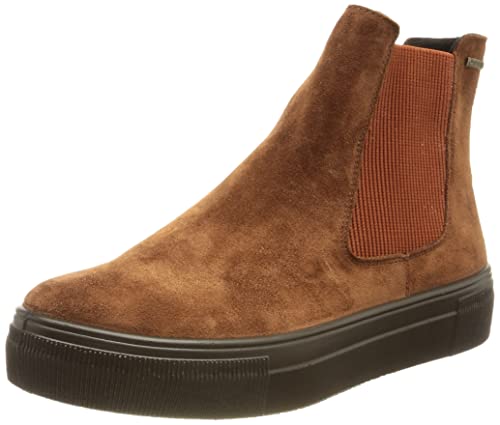 Legero Damen Lima Chelsea Boot leicht gefütterte Gore-Tex Stiefelette, Dark Cognac (BRAUN) 3310 von Legero