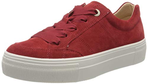 Legero Damen Lima Sneaker, Rot (Rot (Marte) 5000)), 41 EU von Legero