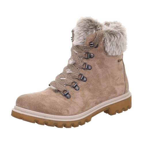 Legero Damen MONTA warm gefütterte Gore-Tex Schneestiefel, Beige (GIOTTO 4500), 43 EU von Legero