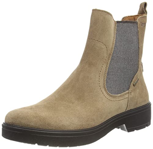 Legero Damen MYSTIC leicht gefütterte Gore-Tex Chelsea-Stiefel, PALUDE (BEIGE) 4400, 37.5 EU von Legero