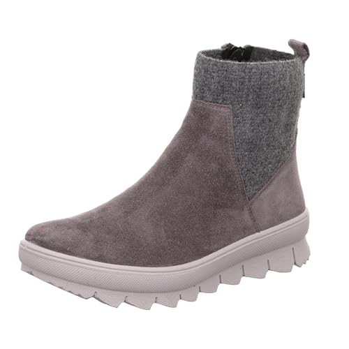 Legero Damen NOVARA warm gefütterte Gore-Tex warm gefütterte Gore-Tex Schneestiefel, Grau (FUMO 2200), 41 (7 UK) von Legero