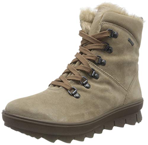 Legero Damen NOVARA warm gefütterte Gore-Tex Schneestiefel, Beige (GIOTTO 4500), 37 EU (4 UK) von Legero