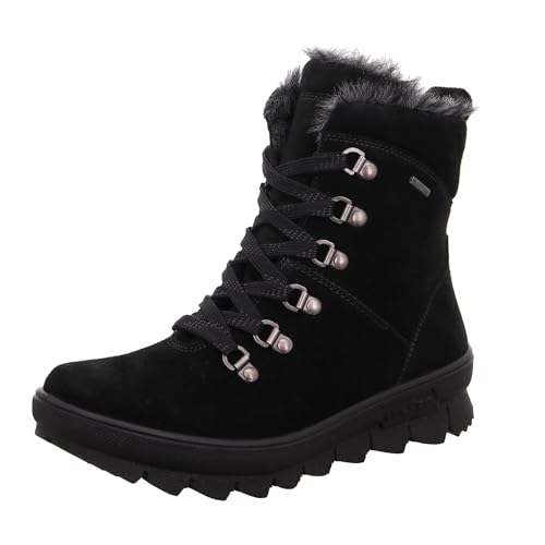 Legero Damen NOVARA warm gefütterte Gore-Tex Schneestiefel, Schwarz (SCHWARZ 0000), 43 EU (9 UK) von Legero