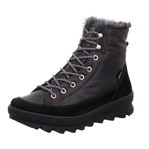 Legero Damen NOVARA warm gefütterte Gore-Tex Schneestiefel, Schwarz (SCHWARZ 0200), 37.5 EU von Legero