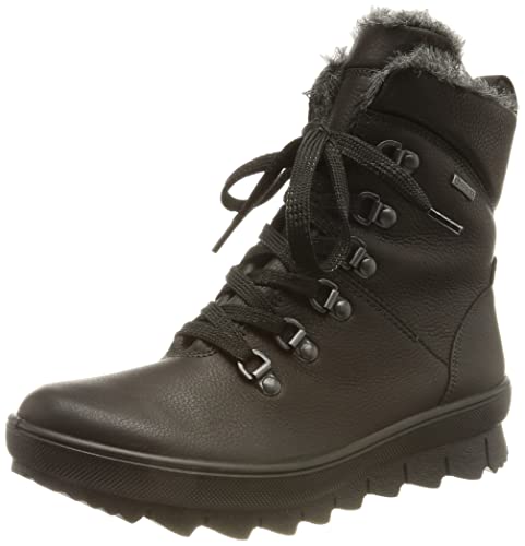 Legero Damen NOVARA warm gefütterte Gore-Tex warm gevoerde Gore-Tex Schneestiefel, Schwarz 0100, 41.5 EU von Legero