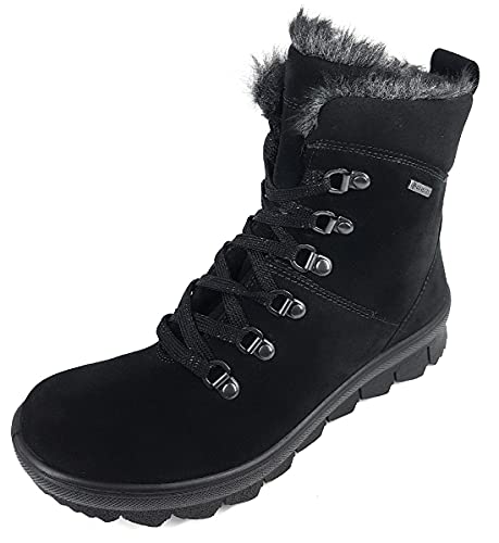 Legero Damen Novara Gore-tex Schneestiefel, Schwarz (Schwarz (Schwarz (Schwarz) 00)), 38 EU von Legero