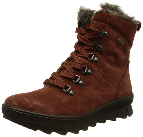 Legero Damen NOVARA warm gefütterte Gore-Tex Schneestiefel, Wood (BRAUN) 3410, 36 EU von Legero