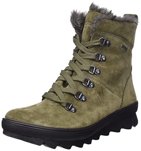 Legero Damen NOVARA warm gefütterte Gore-Tex Schneestiefel, Yerba (GRÜN) 7500, 41.5 EU von Legero