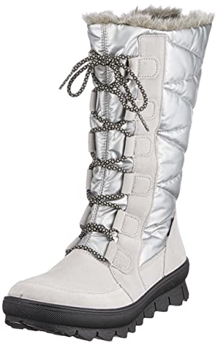 Legero Damen Novara warm gefütterte Gore-Tex Schneestiefel, ALUMINIO (GRAU) 2500, 37.5 EU von Legero